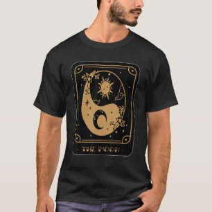 Die mystischen Karten der Mond-Tarot-Karte zaubern T-Shirt