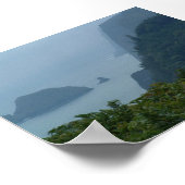 Die mystischen Klippen der großen Insel Poster (Ecke)