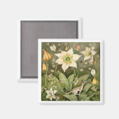 Die mythische Welt der Whiskered Deer Mouse Magnet (Vorderseite/Rückseite)