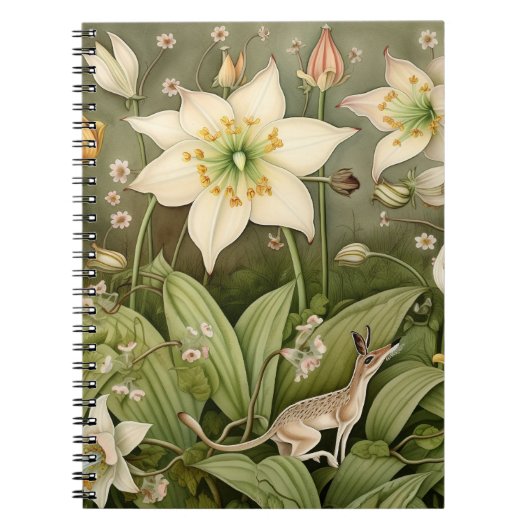 Die mythische Welt der Whiskered Deer Mouse Notizblock (Vorderseite)