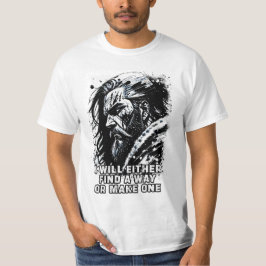 Die Mythologie des Kriegers und der Norse Mächtige T-Shirt