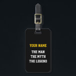 Die Mythos-Legende | Funny lugtag tag tag für men Gepäckanhänger<br><div class="desc">Die Mythos-Legende | Funny Gepäckanhänger für Männer. Individualisierbare Namensgeschenkidee. Niedliches personalisiertes Geburtstagsgeschenk für Großvater,  Vater,  Onkel,  Bruder,  Freund etc.</div>