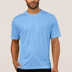 Die Mythos-Legende lustige Sprüche weiß T-Shirt