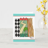 Die Nachbarschaft Karte (Gelbe Blume)