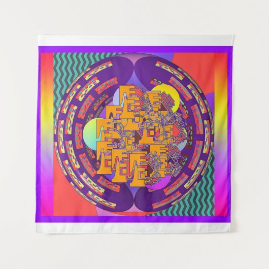 DIE NACHBARSCHAFT WANDTEPPICH (Vorderseite (Horizontal))