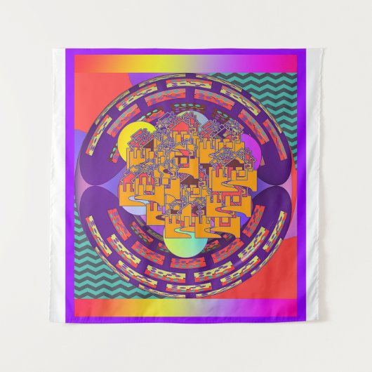 DIE NACHBARSCHAFT WANDTEPPICH (Vorderseite)