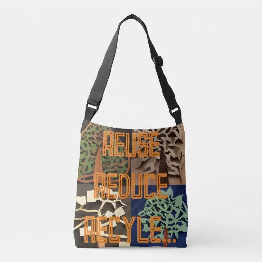 Die Nachhaltige Einkaufstasche Tragetaschen Mit Langen Trägern (Vorderseite)