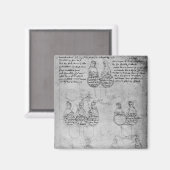 Die Nachkommen von Grafen Anne, c.1483 Magnet (Vorderseite/Rückseite)