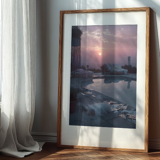 Die Nachpartei: Ein beängstigender Hollywood-Sonne Poster