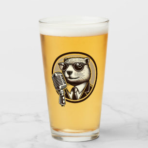 Die Nachrichten von Marmotte - Punxsutawney Phil Glas