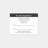 Die nächste Erinnerung des Arztes Post-it Klebezettel (Vorderseite)