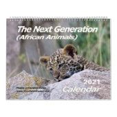 Die nächste Generation (afrikanische Tiere) (zwei  Kalender (Titelbild)