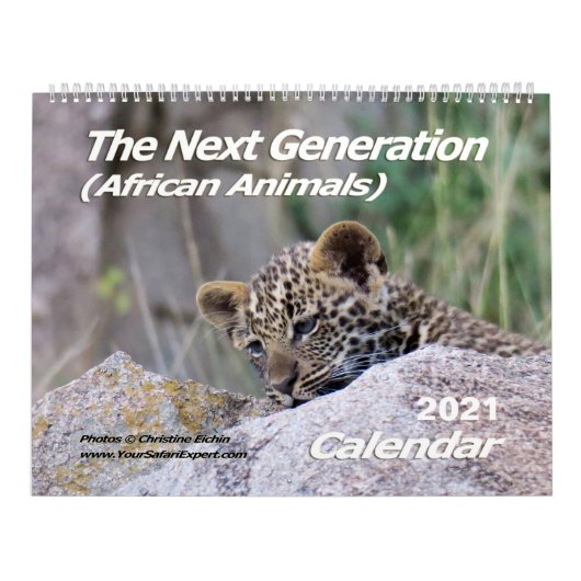 Die nächste Generation (afrikanische Tiere) (zwei  Kalender (Titelbild)