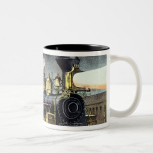 Die Nacht ausdrücklich: Der Anfang Zweifarbige Tasse