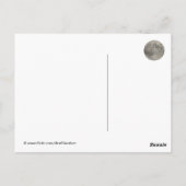 Die Nacht beginnt Postkarte (Rückseite)