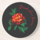 Die Nacht blühen Getränkeuntersetzer (Vorne)