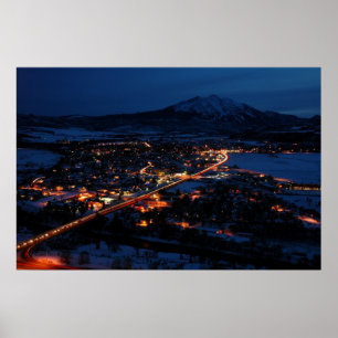 Die Nacht Carbondale Winters Poster