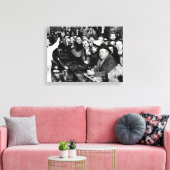 Die Nacht Das Verbot endete Leinwanddruck (Insitu (Wohnzimmer))