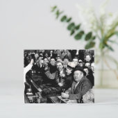 Die Nacht Das Verbot endete Postkarte (Stehend Vorderseite)