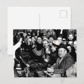 Die Nacht Das Verbot endete Postkarte (Vorne/Hinten)