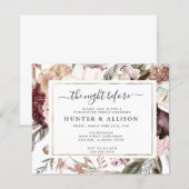 Die Nacht davor | Einladung (Vorne/Hinten)