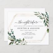 Die Nacht davor | Einladung (Vorne/Hinten)