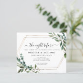 Die Nacht davor | Einladung (Stehend Vorderseite)