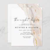 Die Nacht davor | Einladung (Vorne/Hinten)