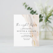 Die Nacht davor | Einladung (Stehend Vorderseite)