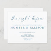 Die Nacht davor | Einladung (Vorne/Hinten)
