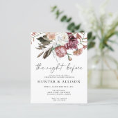 Die Nacht davor | Einladung (Stehend Vorderseite)