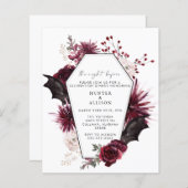 Die Nacht davor | Einladung Halloween (Vorne/Hinten)