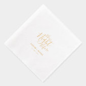 Die Nacht davor | Polterabend Servietten Mit Folie (Rechts)