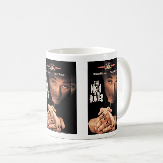 Die Nacht der Jäger-Tasse mit Robert Mitchum Kaffeetasse (VorderseiteRechts)