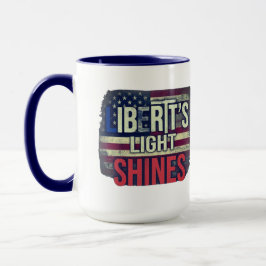 Die Nacht der Lichter der Freiheit Tasse
