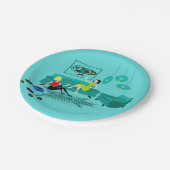 Die Nacht der Retro Mädchen im PapierTeller (Schrägansicht)