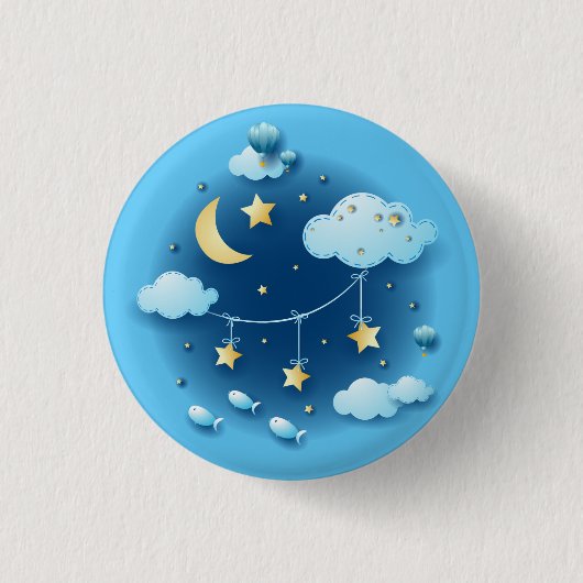 Die Nacht der Träume Button (Vorderseite)