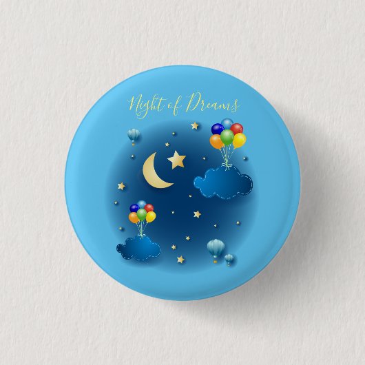 Die Nacht der Träume Button (Vorderseite)