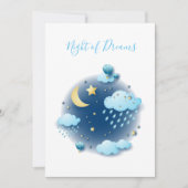 Die Nacht der Träume Einladung (Vorderseite)