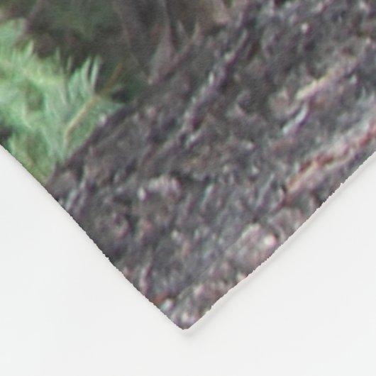 Die Nacht der Wandergler Fleecedecke (Ecke)