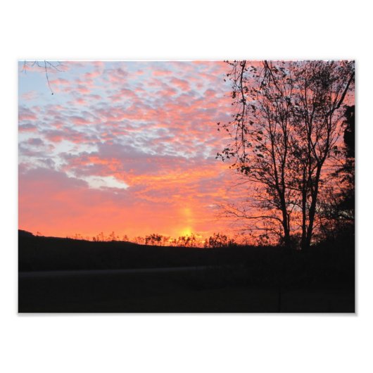 Die Nacht des Himmels Fotodruck (Vorne)