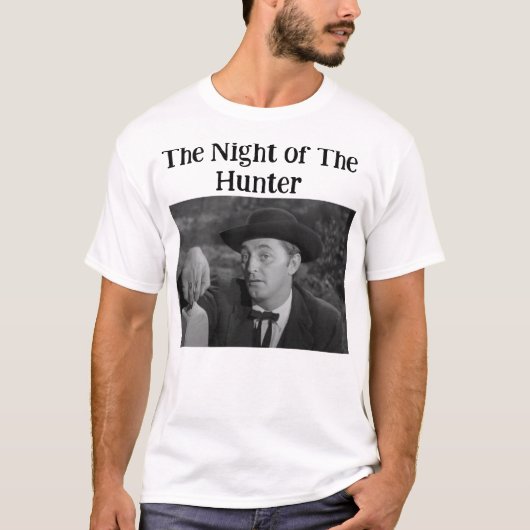 Die Nacht des Jägers mit Robert Mitchum T-Shirt (Vorderseite)