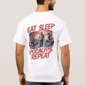 Die Nacht des lebendigen toten FanArt-T - Shirt (Rückseite)