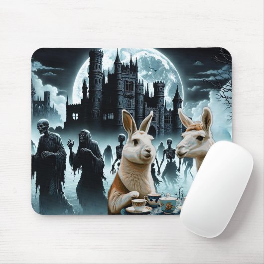 Die Nacht des Toten Tees Party Mousepad (Mit Mouse)