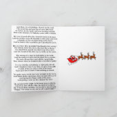 Die Nacht Feiertagskarte (Innenseite)