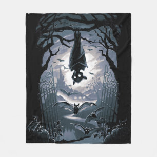 Die Nacht heißt Sie willkommen Fleecedecke