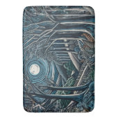 Die Nacht im Wald Badematte (Vorderseite Vertikal)