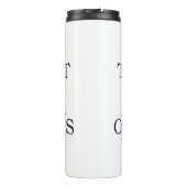 Die Nacht ist dunkel und voller Terrors Thermosbecher (Rückseite)