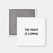 Die Nacht kommt zu Halloween-Feiertagen Magnet (Vorderseite/Rückseite)