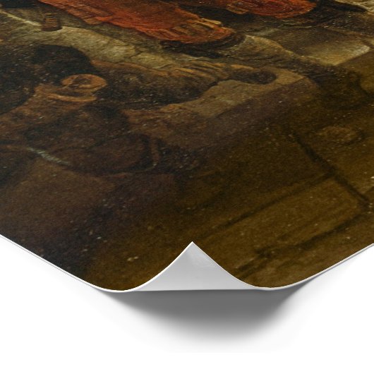 Die Nacht Poster (Ecke)